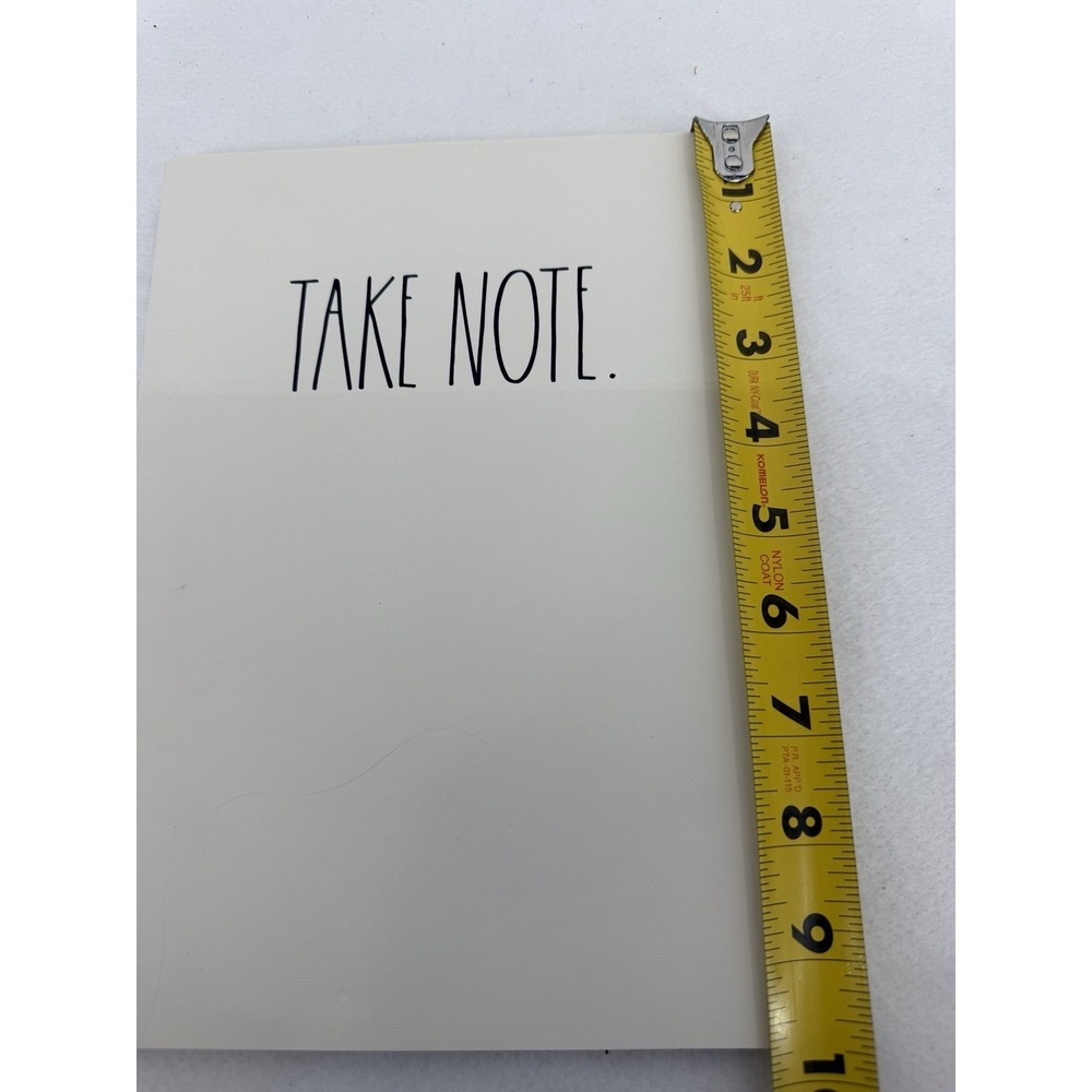 NWOT Rae Dunn 7.25" X 9.75" Soft Cover Bound Lined Notebook - Picture 6 of 6